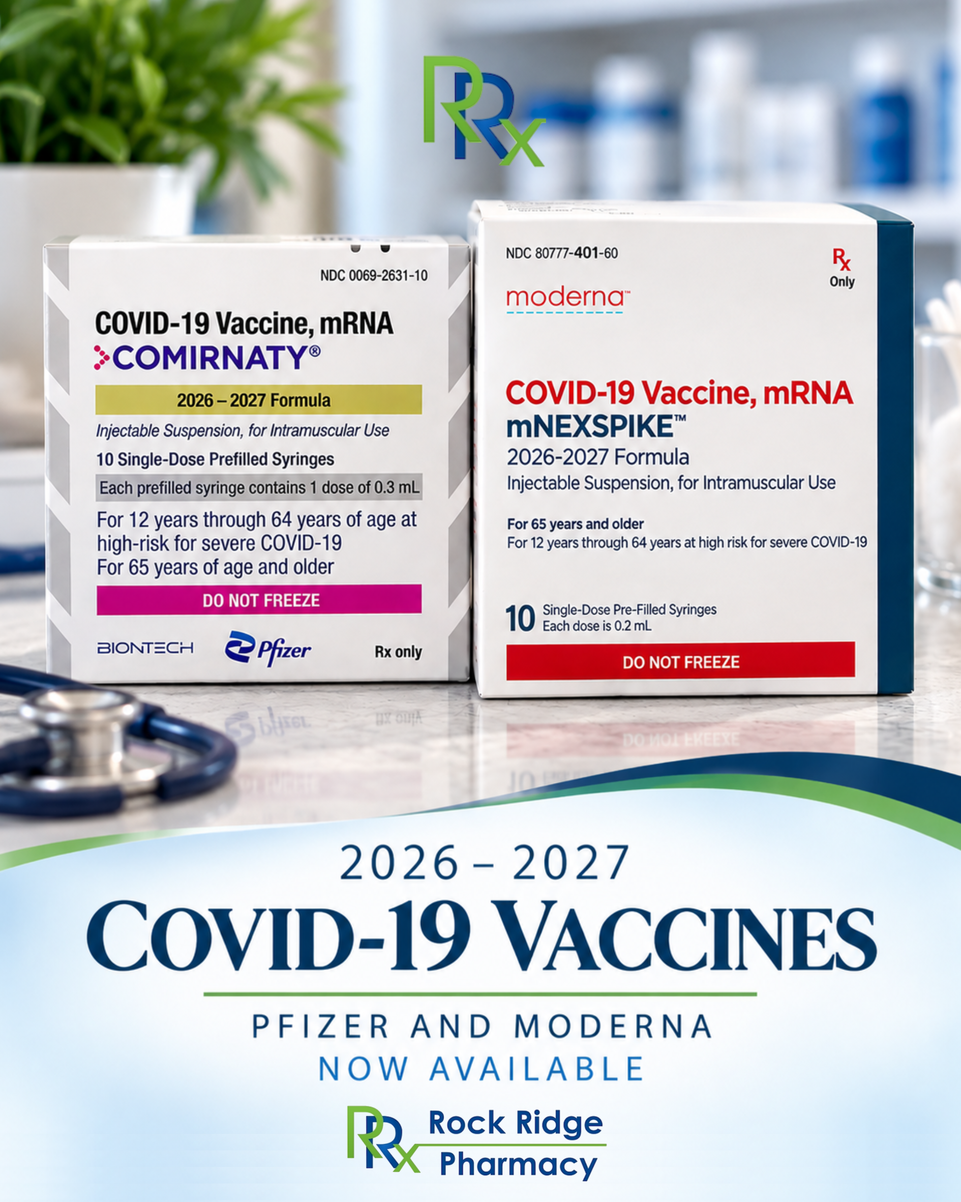 COVID-19 vaccination at Rock Ridge Pharmacy