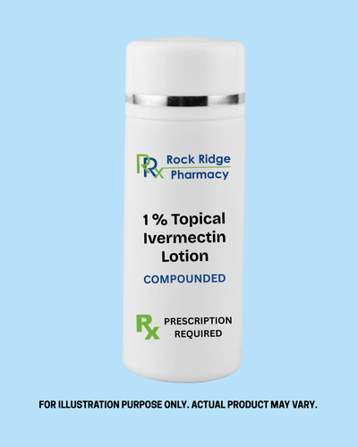 Topical Ivermectin 1% Lotion – Prescription Bottle