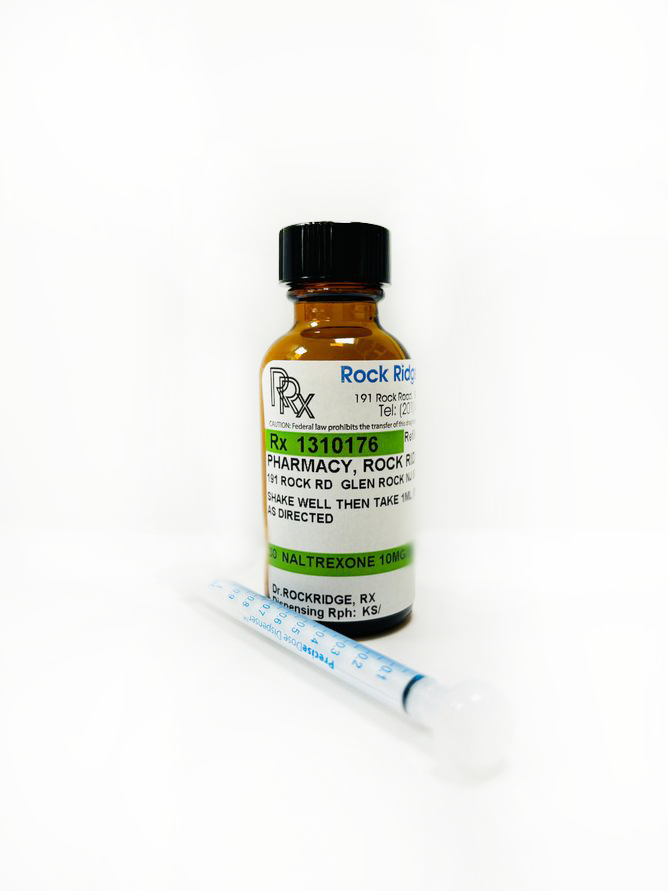Compounded LDN liquid solution at Rock Ridge Pharmacy
