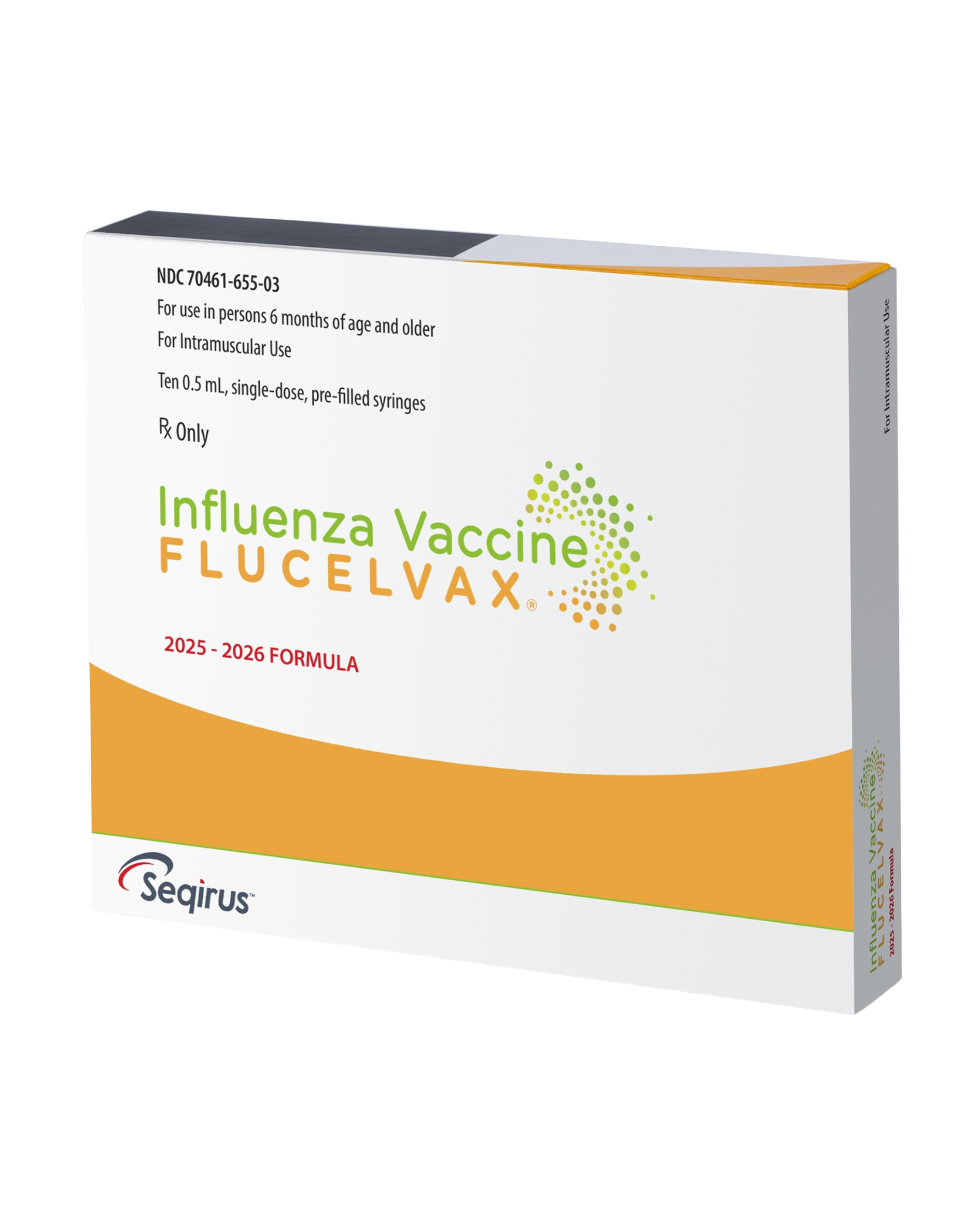 Flucelvax vaccine vial