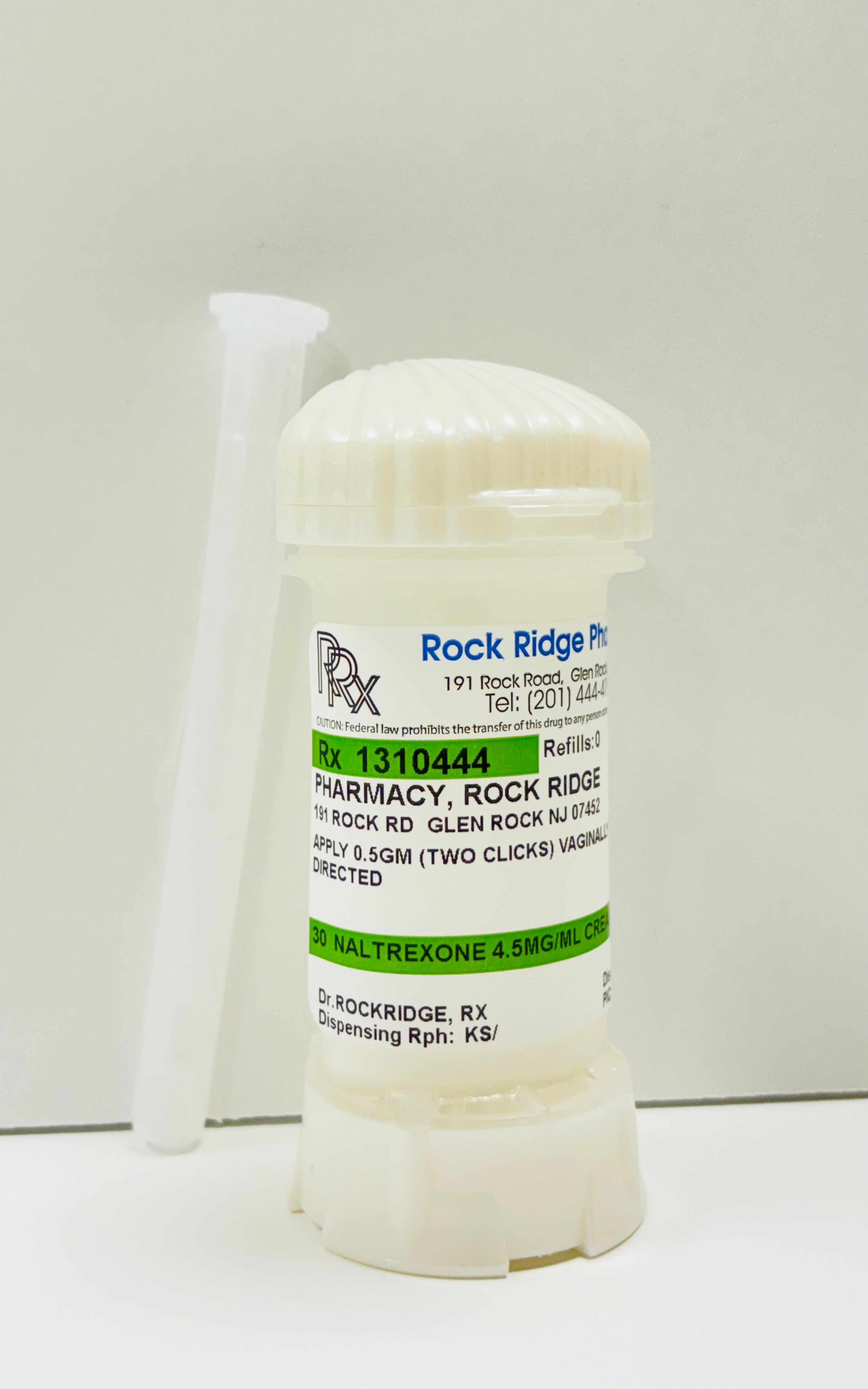 Low Dose Naltrexone vaginal cream or gel compounded in Glen Rock NJ Compounded LDN vaginal cream/gel at Rock Ridge Pharmacy