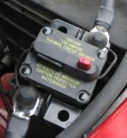 Re-setable In-line 150 AMP Circuit Breaker