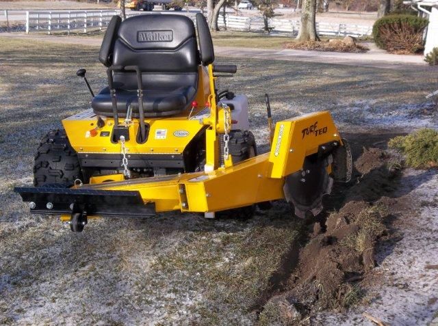 Walker best sale mower attachments