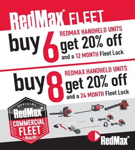 RedMax Fleet promotion