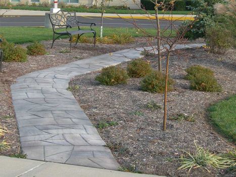 Flagstone Walkway