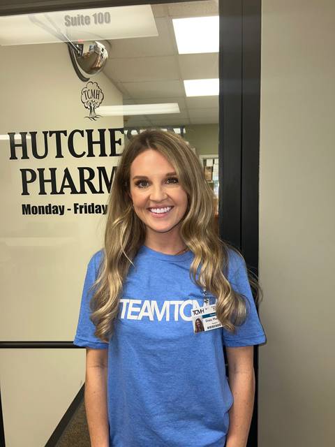 Grace Goslee, TCMH Hutcheson Pharmacist