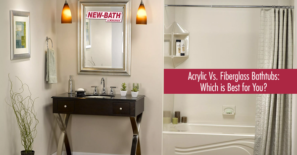 Acrylic Vs. Fiberglass Bathtubs