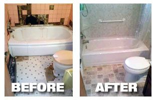 Old Bathroom To New Bathroom By Expert Installers At Toledo New Bath