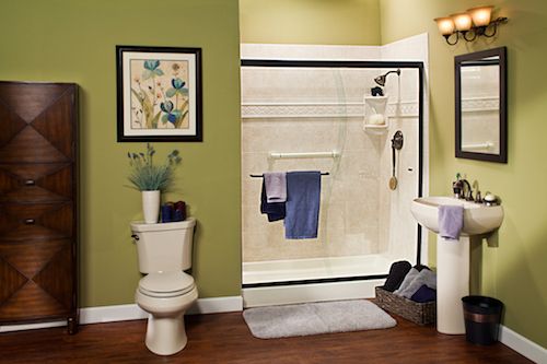 Beautiful, Small Bathroom Remodel