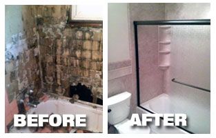 Before & After Of A Bathtub Remodel