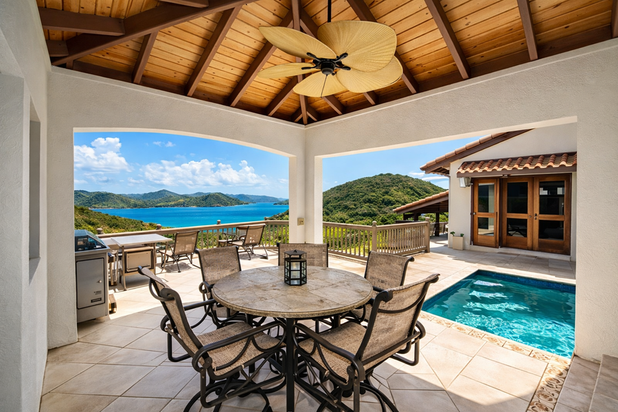 VillAllure Patio and Pool